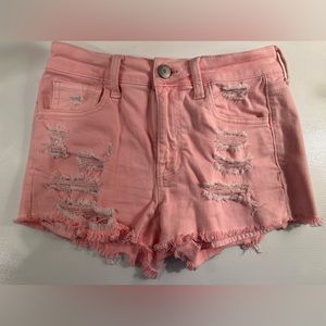 Size 2 super cute American Eagle pink jean shorts